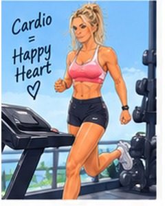 Coach Jen — Cardio = Happy Heart