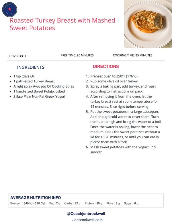 Turkey & Sweet Potato